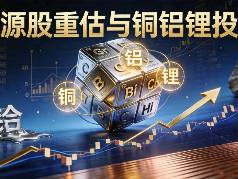 源股投资逻辑配图 - 铜铝锂产业链分析图