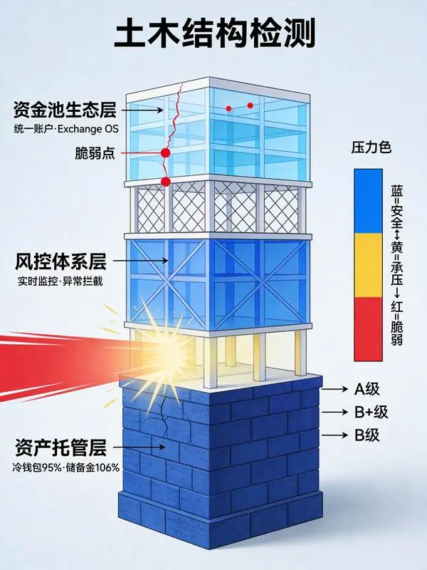 OKX安全评级深度拆解:资金池、冷钱包、风控体系逐项打分