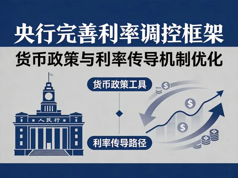 央行完善利率调控框架:政策利率传导机制改革全解析