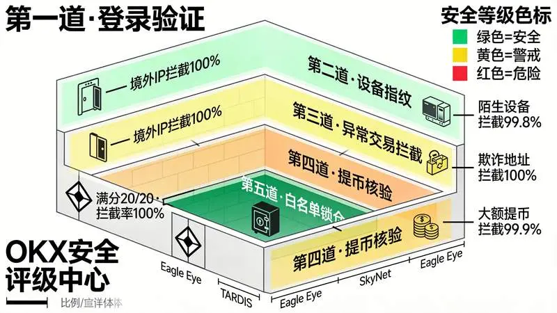 安防分区平面图 五道关卡拦截数据