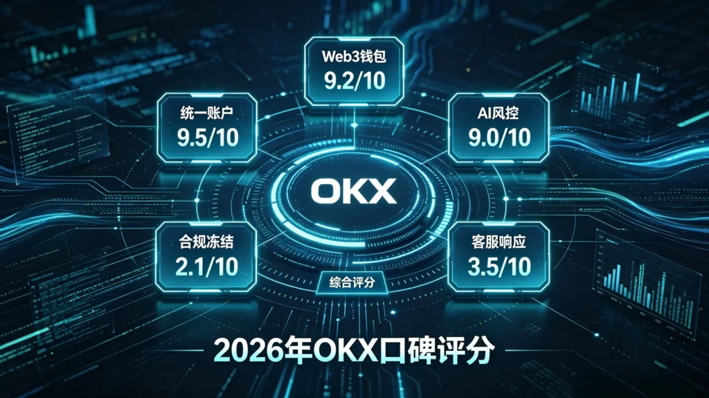 OKX 口碑雷达图
