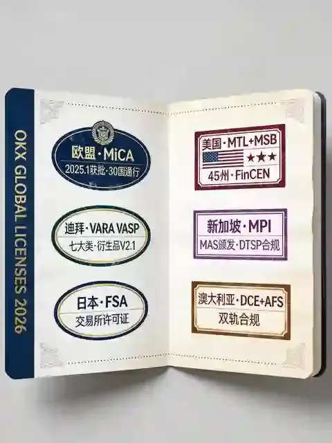 一张图看懂OKX全球持牌版图:哪些国家认可?哪些还在申请?