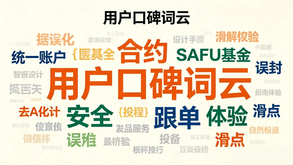用户口碑词云图