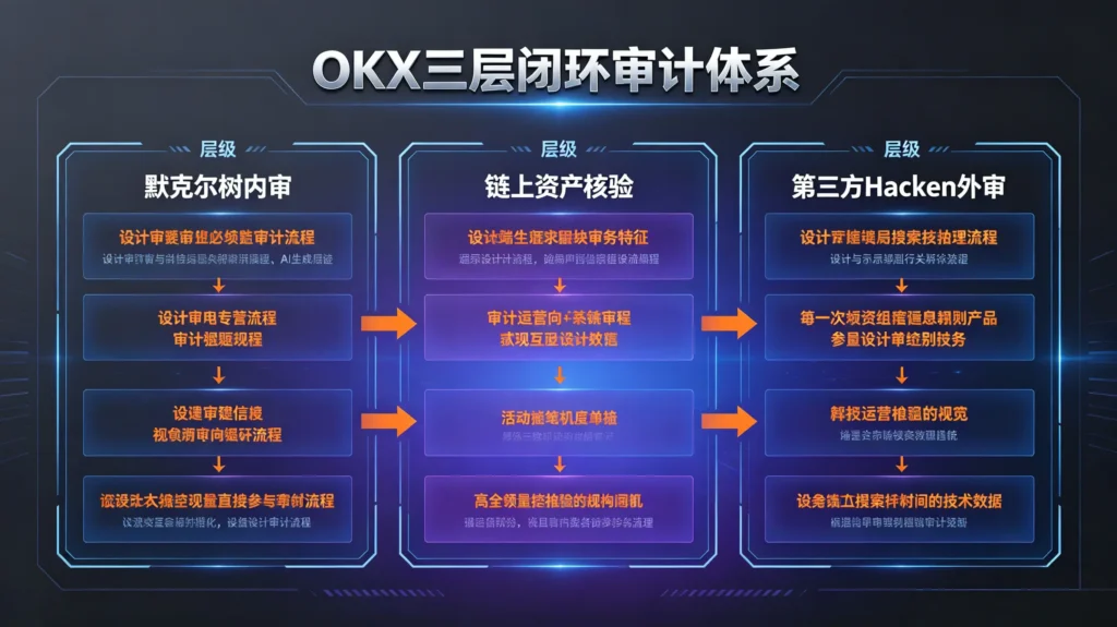 OKX 三层闭环审计体系