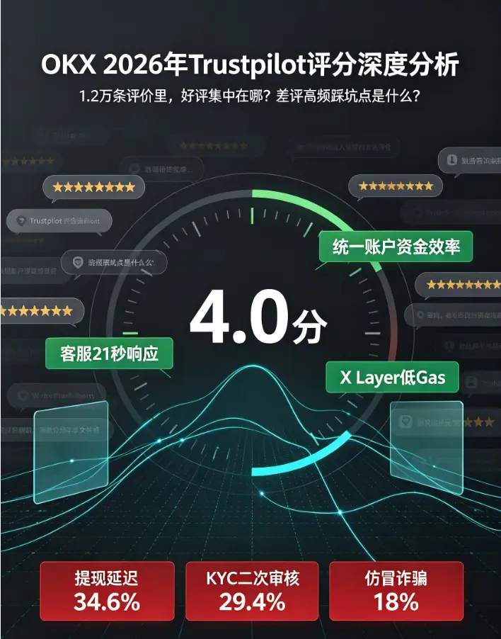 Trustpilot评分深度分析:1.2万条评价里,好评集中在哪?差评高频踩坑点是什么?