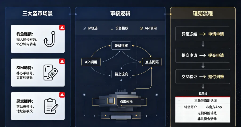 盗币理赔流程图