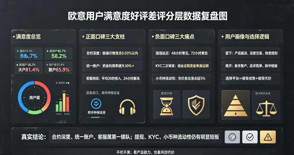 满意度好评差评分层复盘图