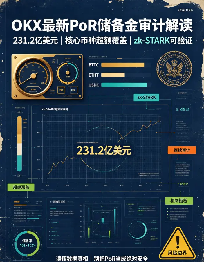 储备金证明（PoR）能说明什么？我们解读了最新一期审计数据的真实含义