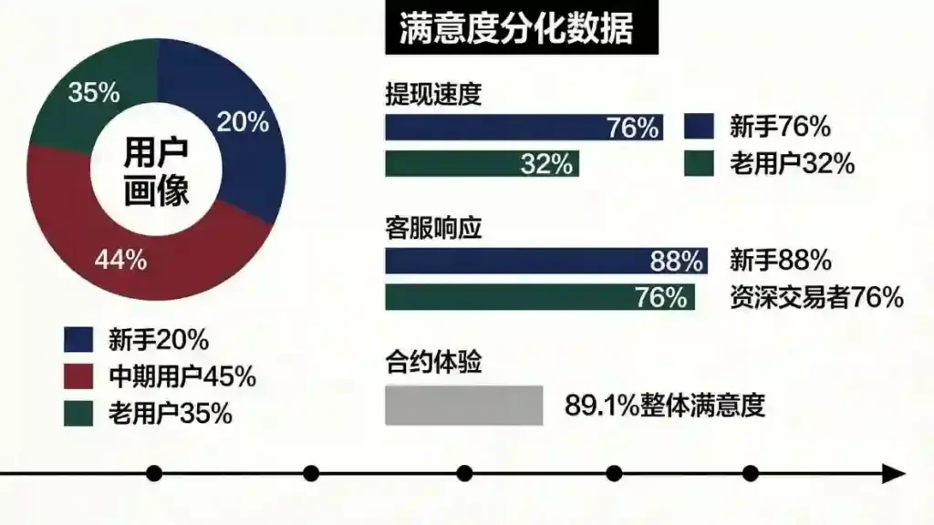 用户分层满意度分析图