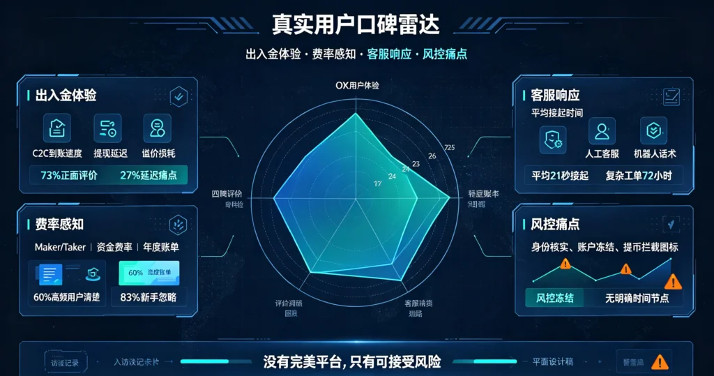 用户体验雷达图