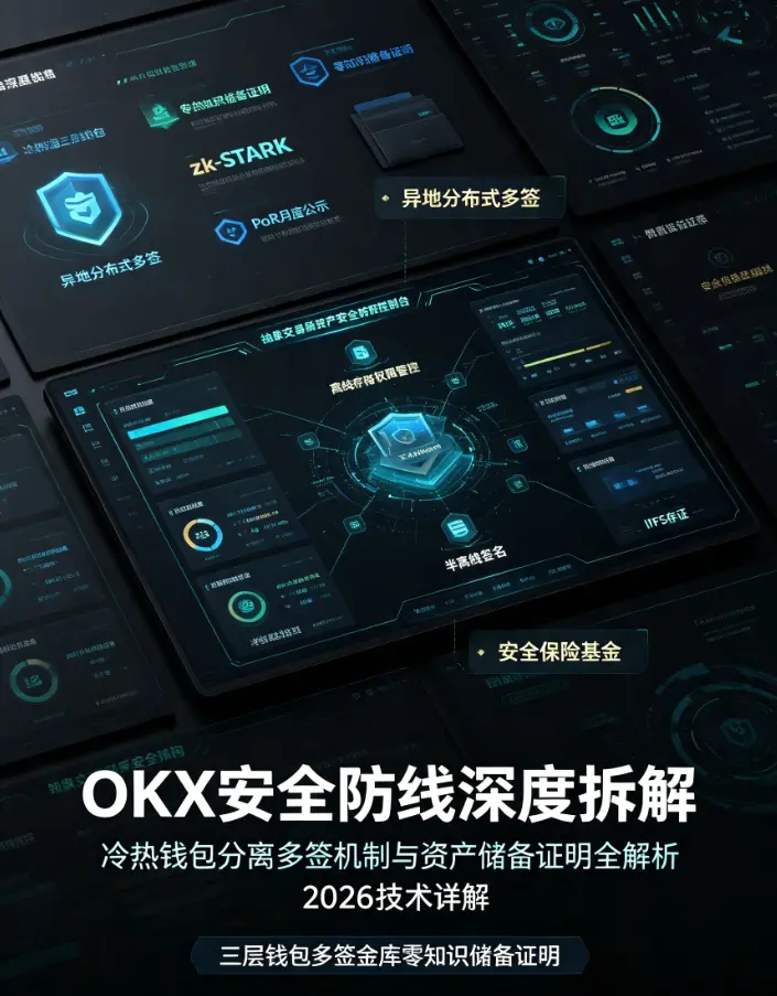 交易所安全防线深度拆解:冷热钱包分离、多签机制与资产储备证明全解析